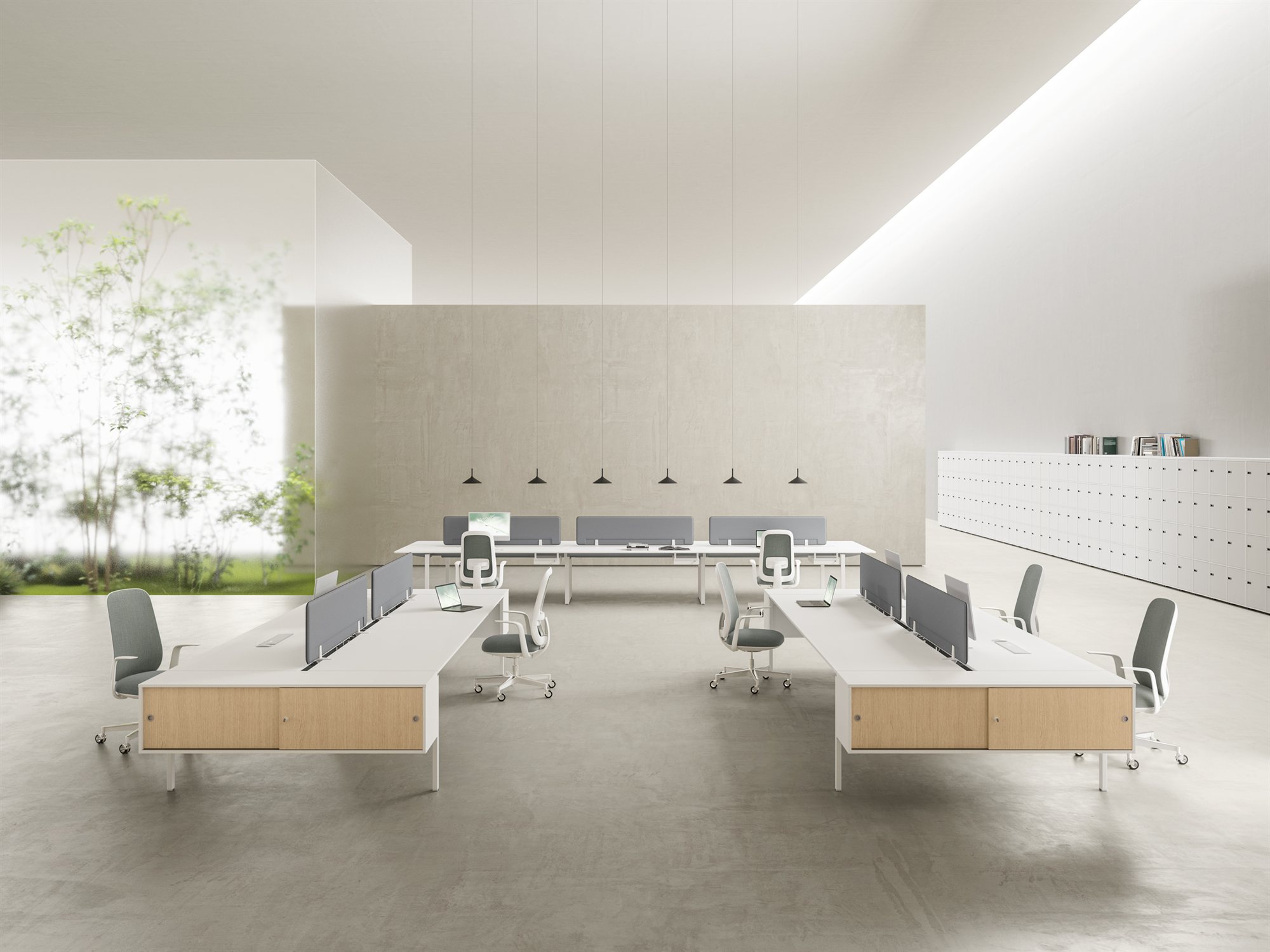 Soluzione d'arredo DVO per ufficio direzionale (2)
