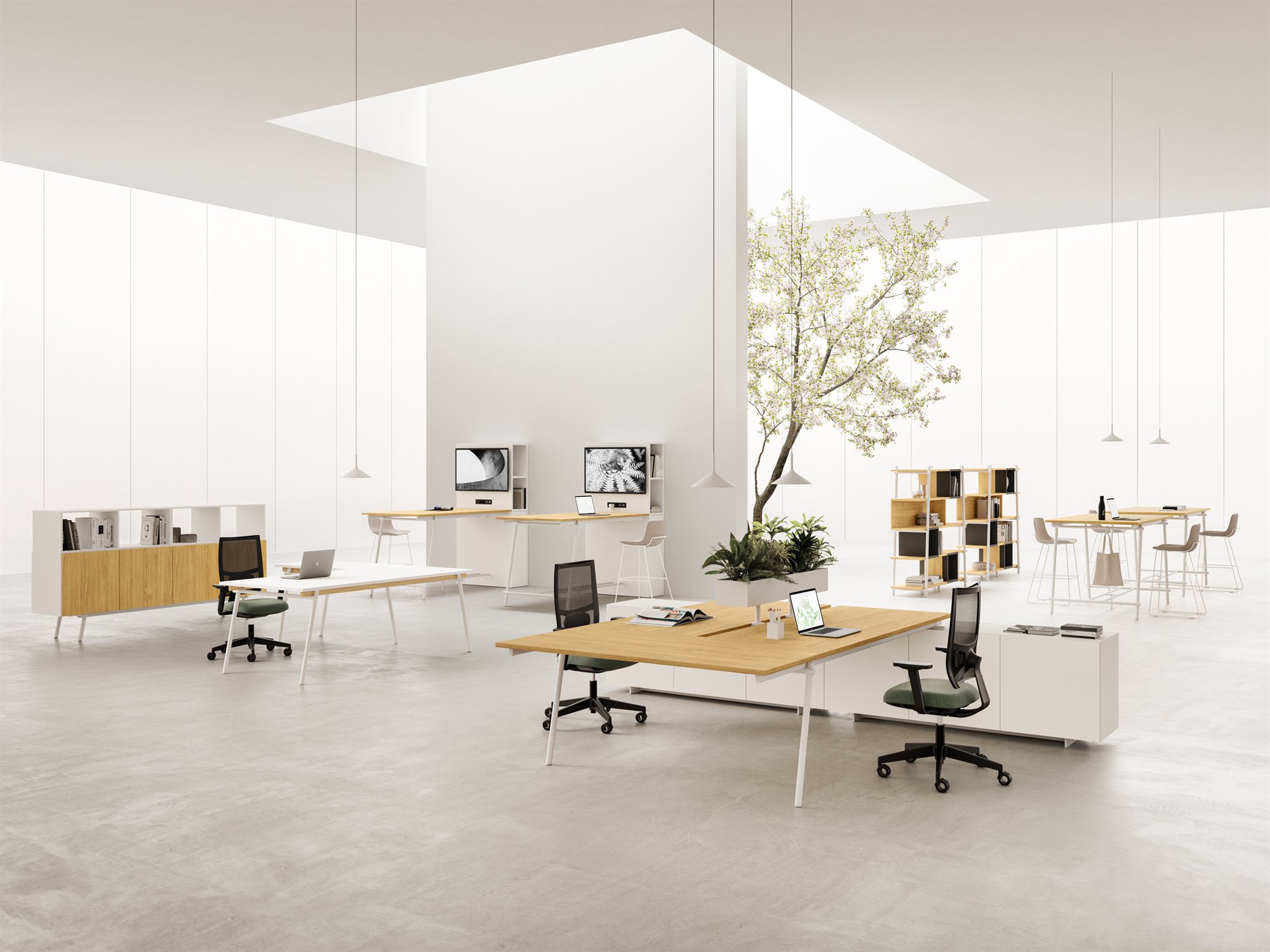 Soluzione d'arredo DVO per ufficio direzionale (4)